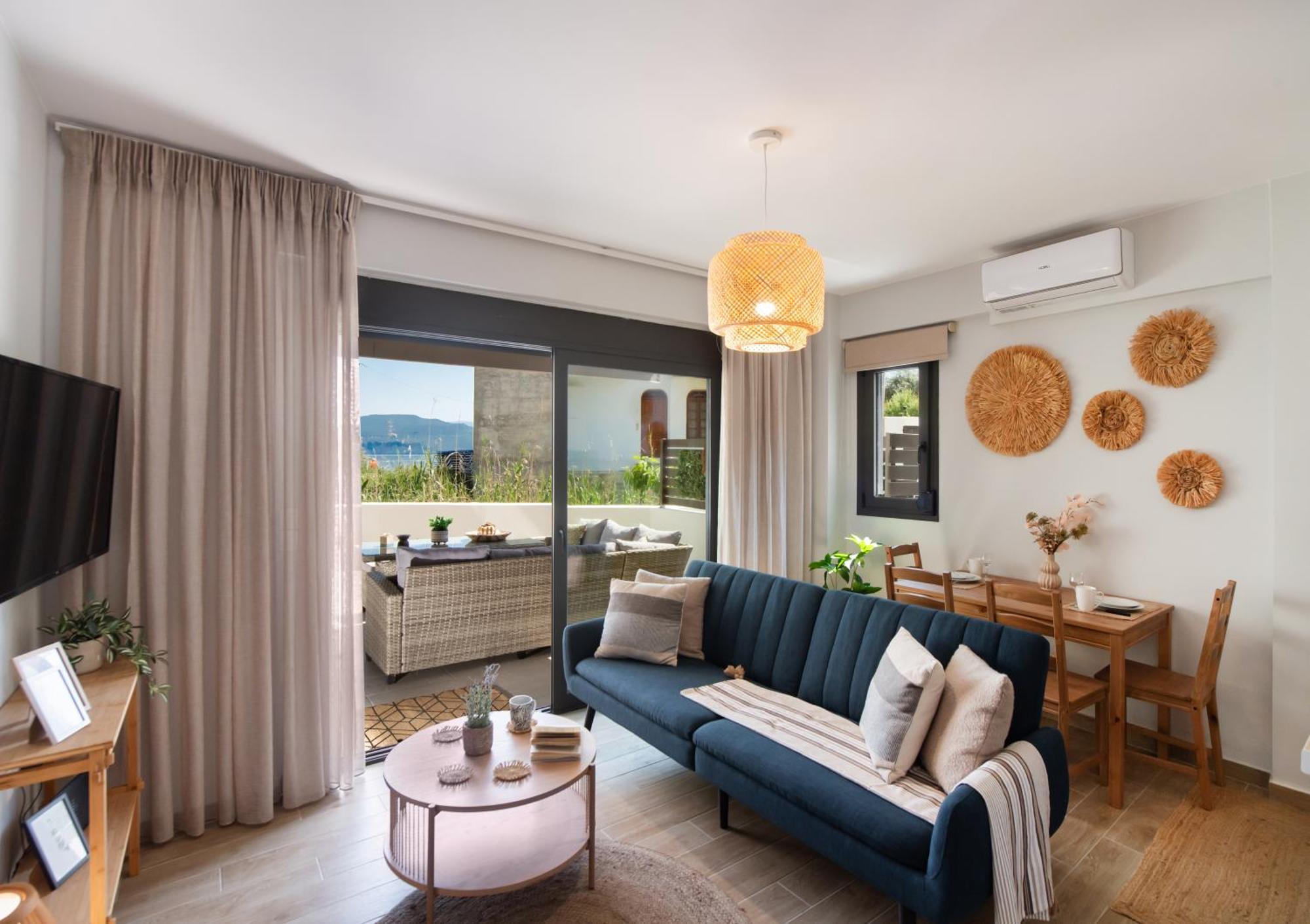 ניקיאנה Blue Horizon Seaside Suite By Imagine Lefkada מראה חיצוני תמונה